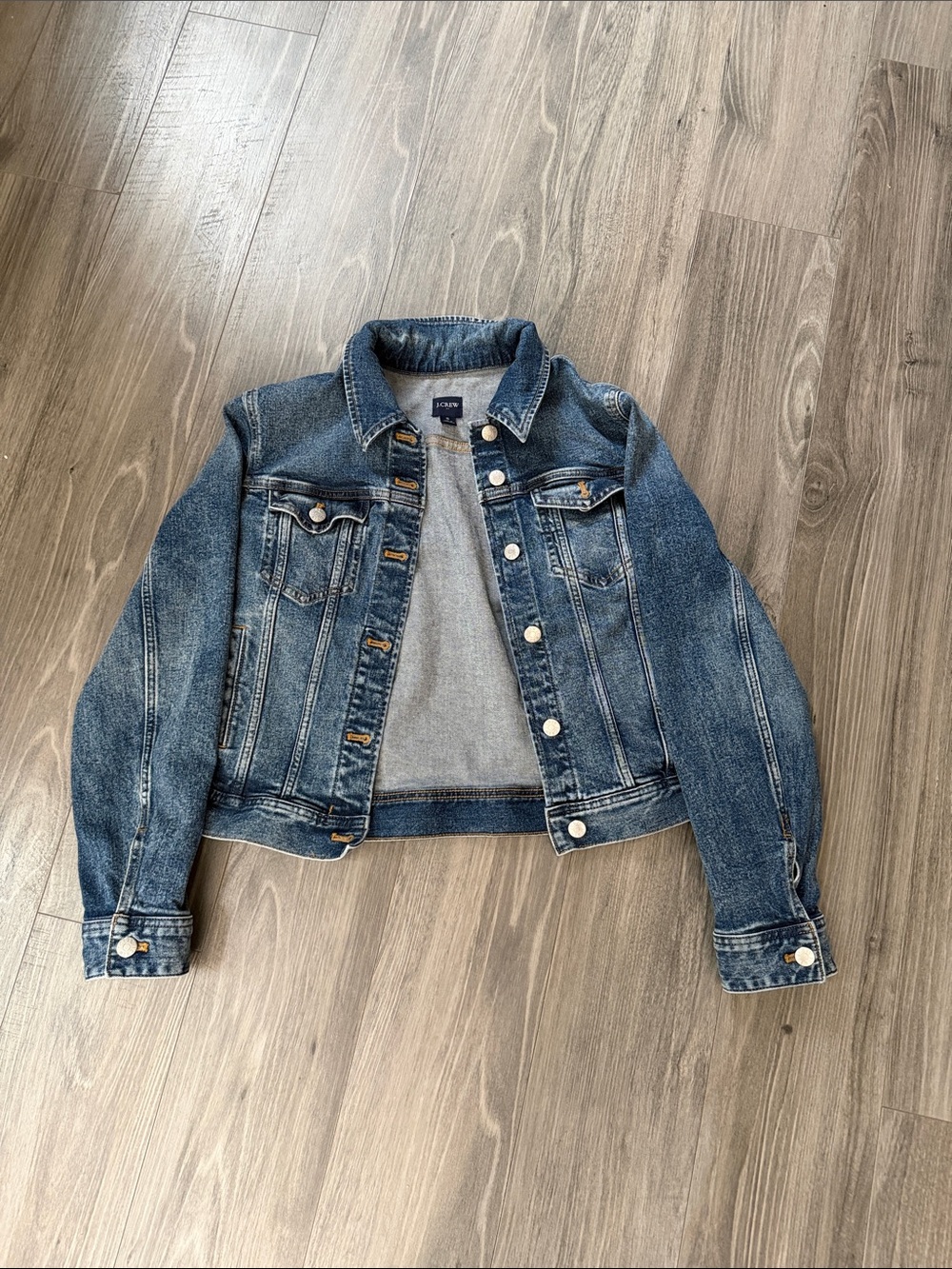 J. Crew Women’s Dark Wash Denim Jacket